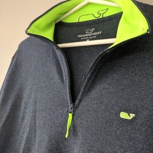 Mens Vineyard Vines 1/4 Zip Sweatshirt Size M